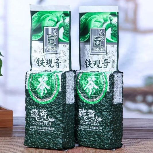 250g/500g Chinese Big Red Robe Tea Set Zipper Bags Wuyi Da Hong Pao Oolong Tea Recyclable Sealing No Packing Bag