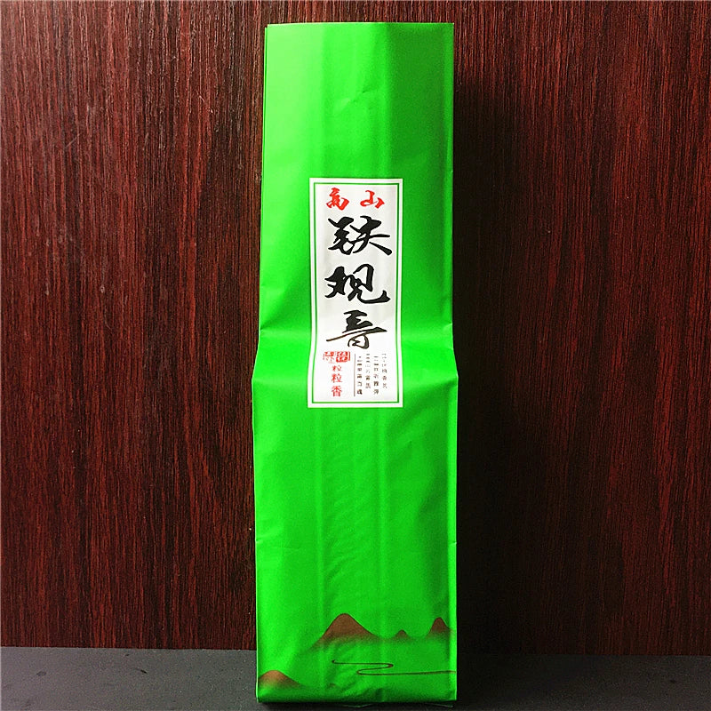 250g China TieGuanYin Tea Set Vacuum Plastic Bags Anxi Tieguanyin Oolong Tea Recyclable Compression NO Packing Bag