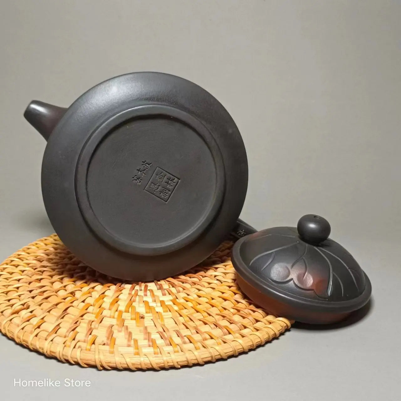 250ml Jianshui Purple Clay Handmade Lotus Carving Tea Pot(Not Yixing Zisha) Kung Fu Tea Set Drinkware Tea Ceremony