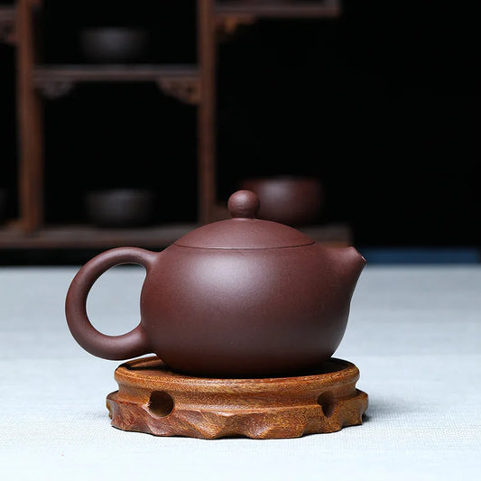 270cc Chinese Yixing Purple Clay Teapot Teaware Household Tea Ceremony Gifts Portable Authentic Handmade Tea Pots