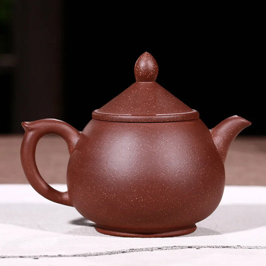 270cc Yixing China Old Purple Clay Teapot Original Mine Purple Mud High Pot One Hand Tea pot Jin Jun Mei Da Hong Pao Teaware