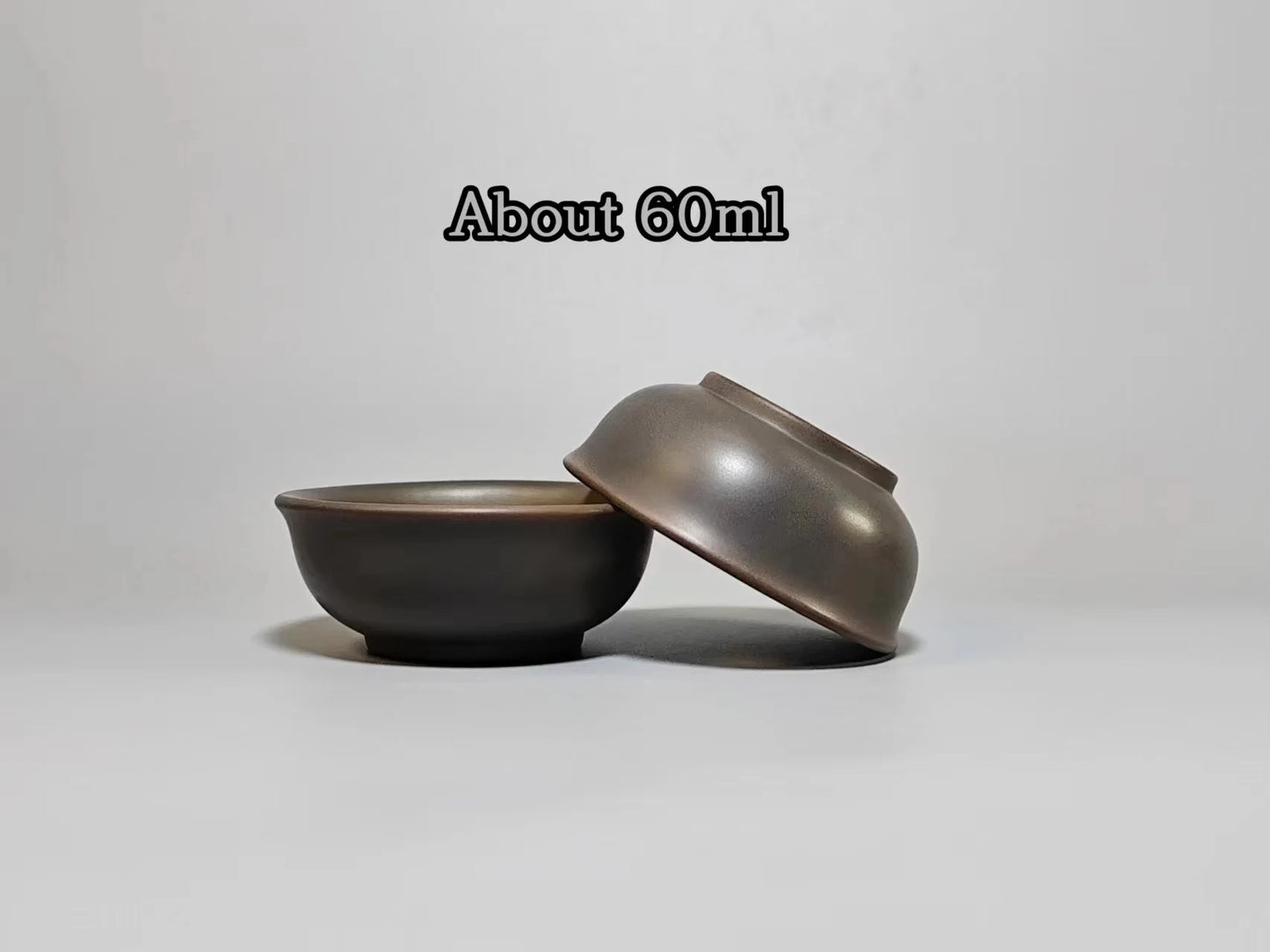 2pcs Hot Sale Qinzhou Ceramic nixing Tao cup(Not Yixing Clay Teapot) teacup for Puer oolong Kung Fu Cha Gift For Festival