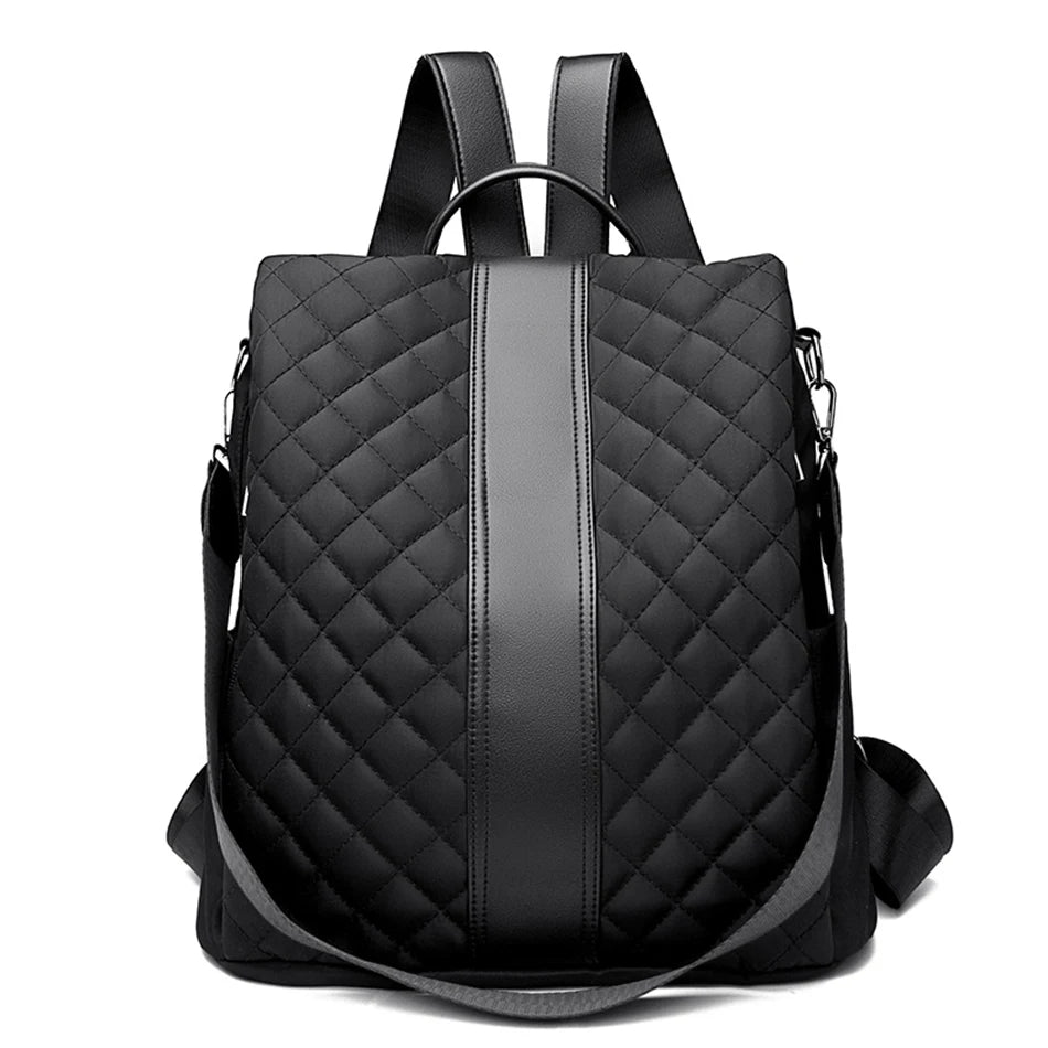 3 In 1 Anti Theft Bagpack Shoulder Sac A Dos Oxford Backpacks for School Teenager Girls 2022 New Casual Female Travel Bookbag