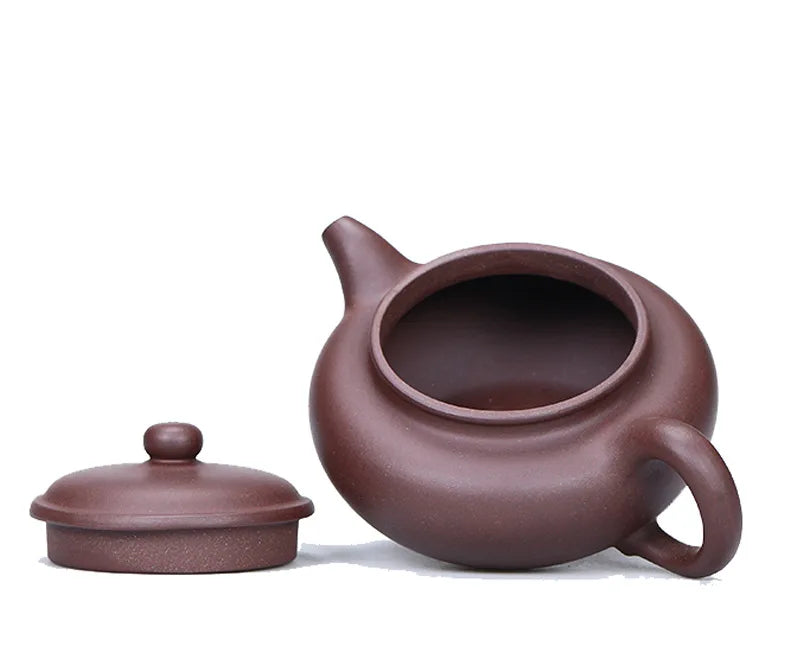 325ml High-end Yixing Purple Clay Teapot Famous Handmade Tea Pot Raw Ore Eggplant Skin Purple Mud Kettle Chinese Zisha Tea Set