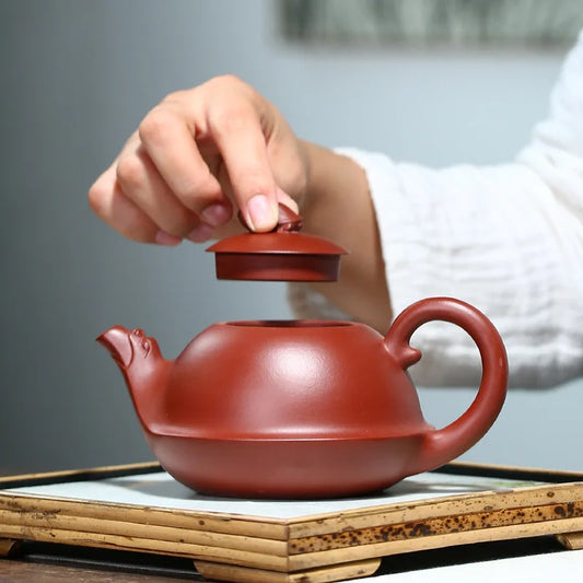 330cc Yixing Original Mine Purple Clay Teapot dragon turtle Pot Famous Pure Hand-made Teapots Drinkware