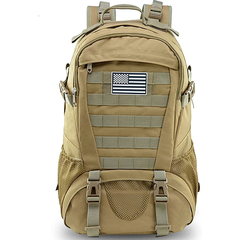 35L Outdoor Sports Travel Backpack Molle Assault Backpack Outdoor Travel Hiking Backpack Camping Safari Mountaineering leisure b