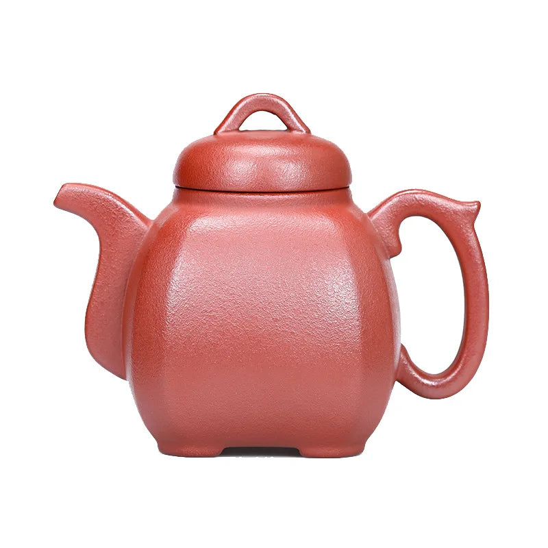 400cc Chinese Yixing High-end Purple Clay Teapots Famous Artists Handmade Tea Pot Kettle ZiSha Tea Set Collection Grade