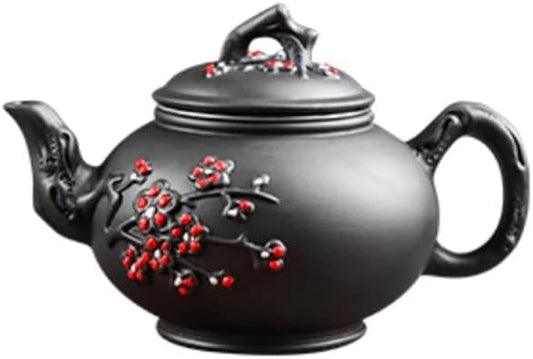Chinese Yixing Handmade Purple Clay Teapots with Filter Ceramic Teapot Traditional Zisha Kungfu Tea Kettle A04