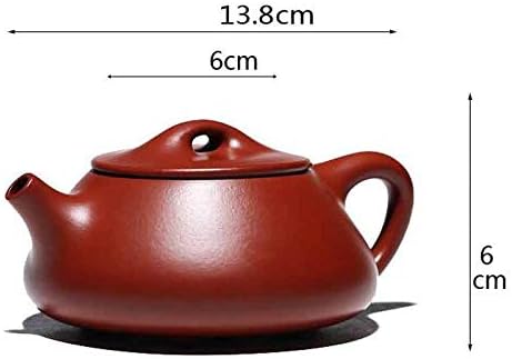 MIKMAX Teapot Teapot Genuine Black Clay Zisha Shipiao Pot Infusers Loose Tea