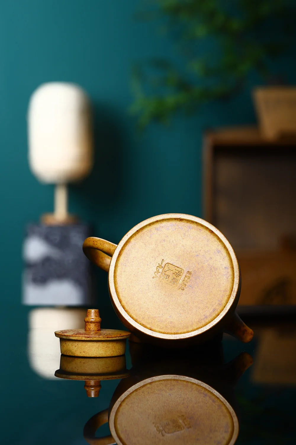430cc Capacity Real Handmade Yixing Kettle Raw Ore Duan Mud Clay Teapot Golden Teaware Kung Fu Zisha Superior Tea Pot