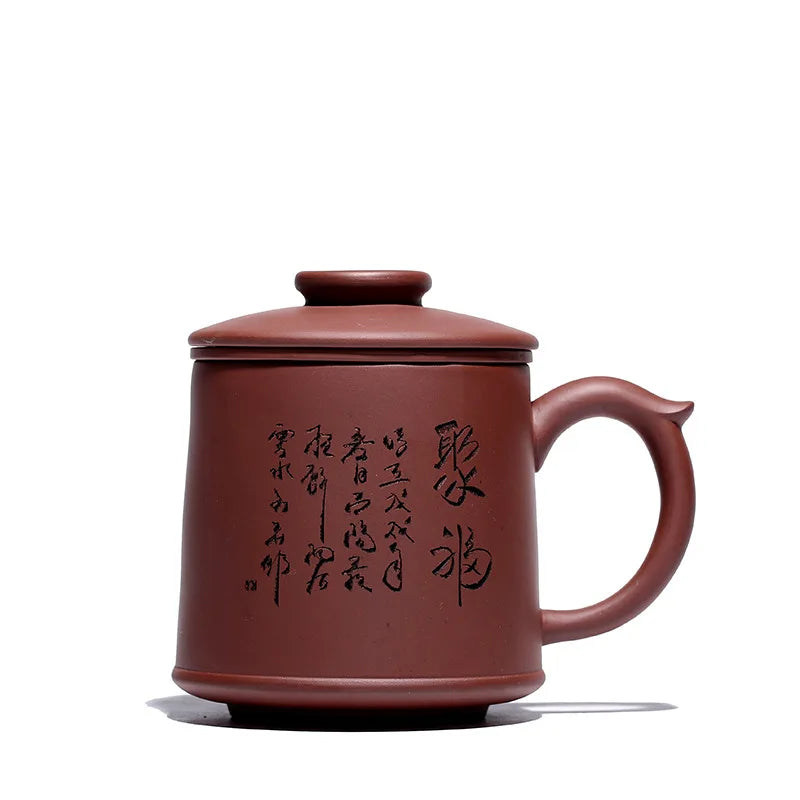 450ml Handmade China Tea Set Yixing Zisha Teapot Teapot master handmade Purple clay Kung Fu Tea Gaiwan Free Shipping