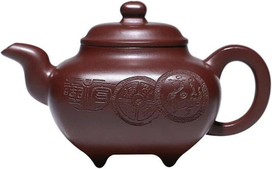 Sweden 250ml Yixing Purple Clay Teapots Handmade Tea Pot Dragon Blood Sand Mud Kettle Chinese Zisha Tea Set