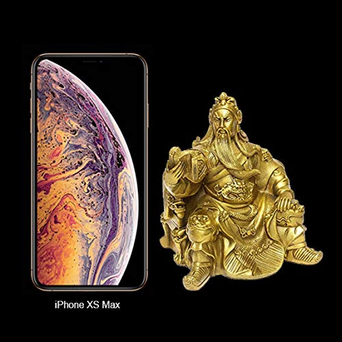 OHAYA Reading Hero GUAN YUNCHANG/GUAN YU/GUAN GONG Statue Chinese Handmade Brass Fengshui Fortune