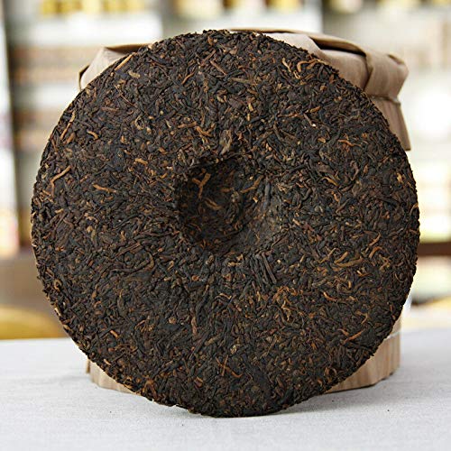 2012 Pu Wen Golden Rhyme Ripe Pu'er Pu-erh Puer Tea Cake Pancake Puwen Tea 400g Shou Pu Erh Tea Puer Cake