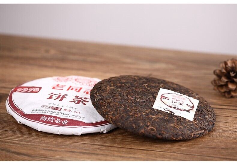 2020 Lao Tong Zhi pu erh 9978 201 Yunnan Old Comrade Haiwan Ripe Puer Tea 357g