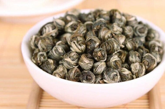 500g,Pearl Jasmine Dragon Ball Tea Chinese Organic Green Tea Loose Leaf, 1.1lb
