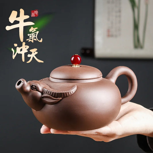 600cc Authentic Yixing Teapot Tea Pot Big Capacity Purple Clay Tea Set Kettle Kung Fu Teapot Chinese Tea Ceremony