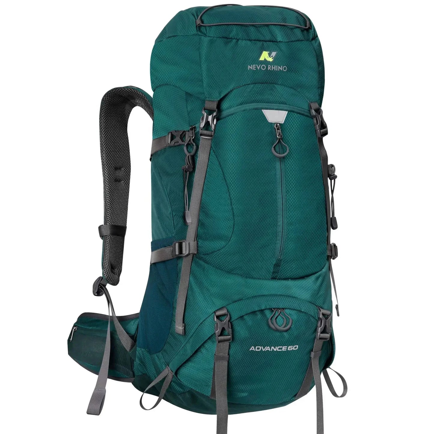 60L Men Unisex Outdoor Hiking Backpack Travel Sports Pack Fishing Bag Climbing Camping Rucksack For Male Women Female