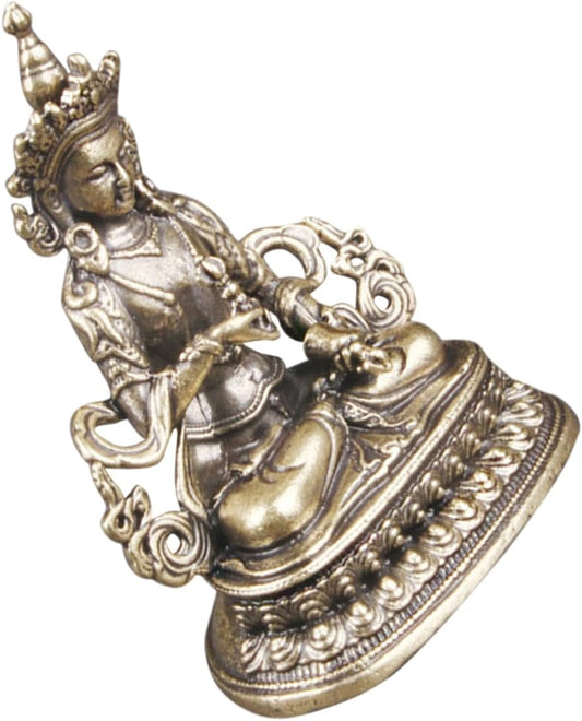 LIFKICH Buddha Statue Ornament Guan Yu Brass Delicate