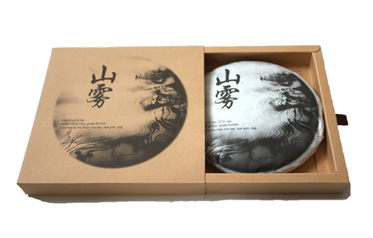 2010 Organic Raw Pu Erh Tea from Yunnan, fairly traded, natural flavor, AAAAA grade, traditional cake 357g