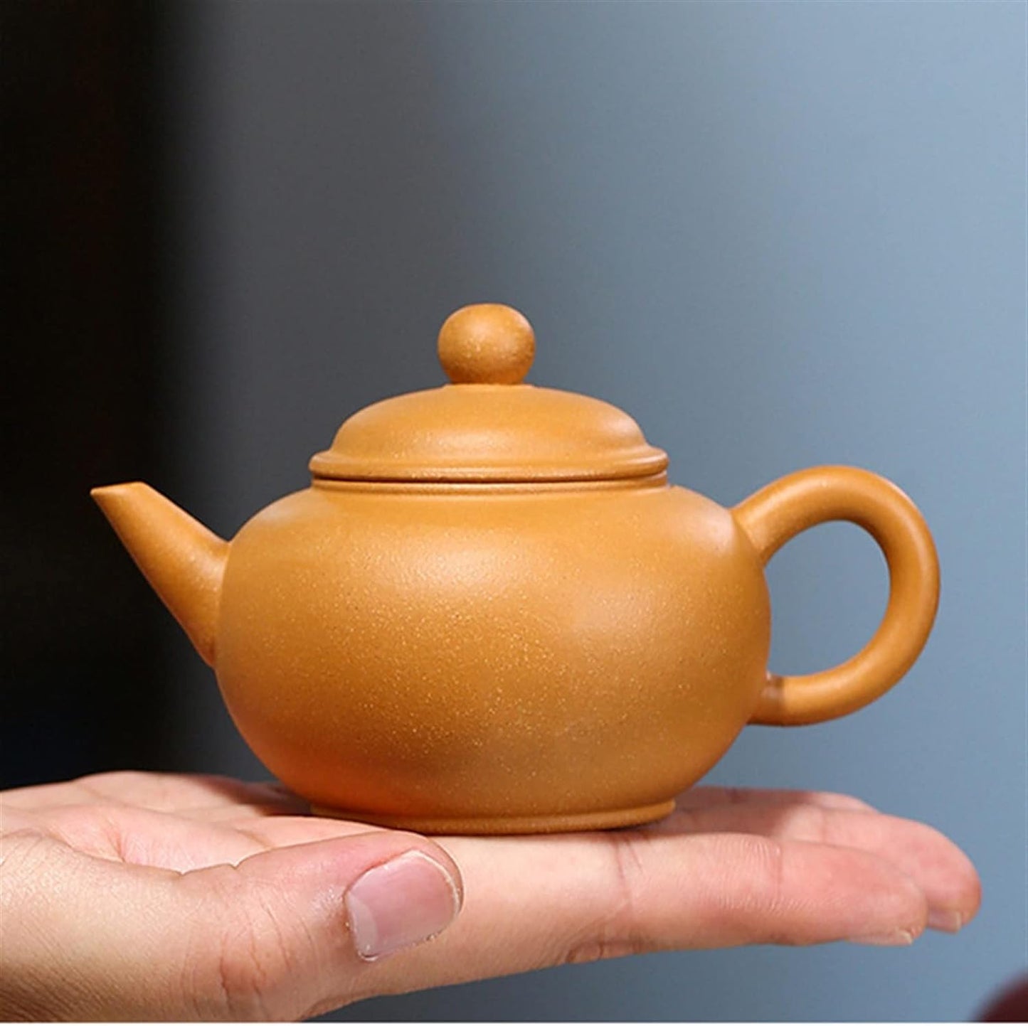 INEOUT Teapot Zisha teapot household teapot handmade ball hole raw ore teapot