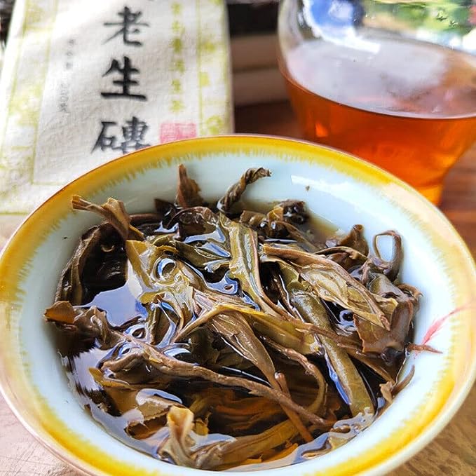 Yiwu Original Old Tree Tea Brick Healthy Drink Pu'er Tea Brick 200g