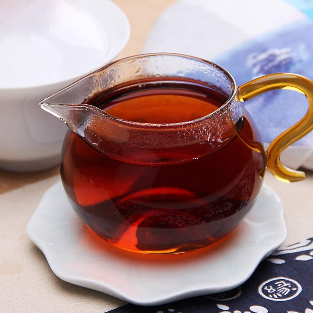 FullChea - 2016 Haiwan 'Winter' Shu Puerh Tea - Menghai Pu Erh Tea Loose Leaf - Ripe Pu-erh Tea - Increases Energy - 14.11oz / 400g