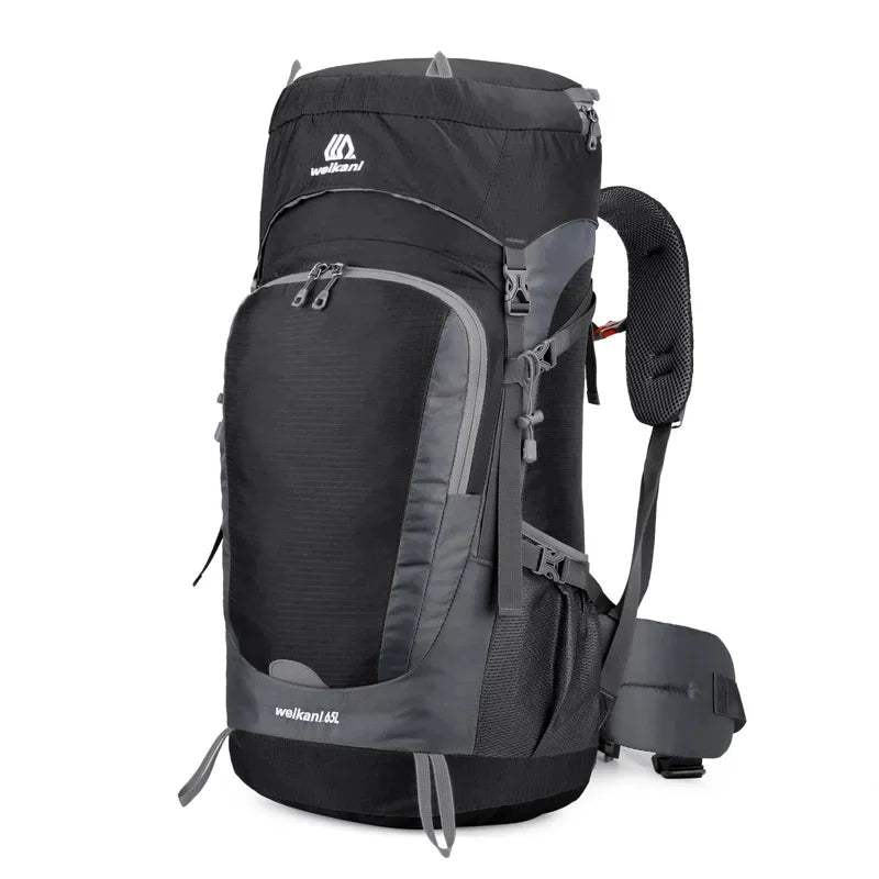 65L Unisex Waterproof Outdoor Climbing Camping Backpack Trekking Rucksack Travel Sports Bag Pack For Male Female