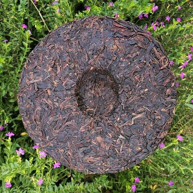 Health Care Bingdao Yunnan Ripe Tea Cake High Grade Cooked Pu'er Tea 357g