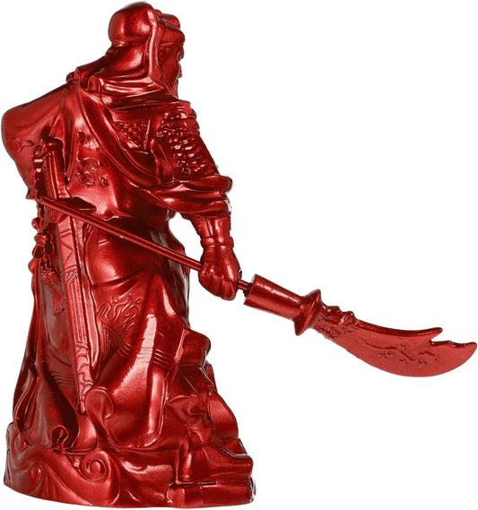 BESPORTBLE Guan Gong Ornaments Mini Guan Yu Figure Guan Di Statue Auspicious Guan Yu Decor Guan Gong Warlord Miniture Decoration Feng Shui Decor God of Wealth Resin Dining Table General