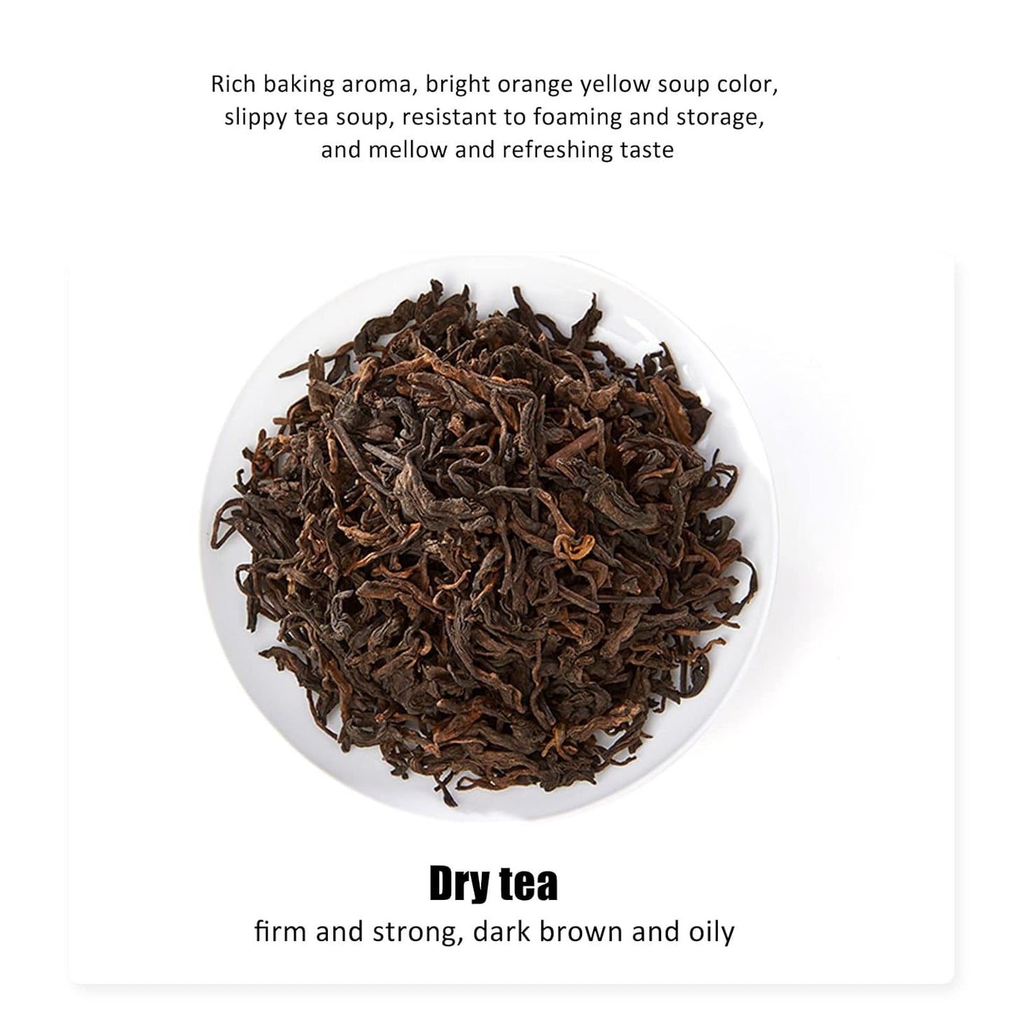 Acogedor Loose Leaf Pu erh Tea, 357g/12.6oz Yunnan Ancient Tree Puerh Tea Leaves Chinese Traditional Tea, 34 Independent Tea Sachet, with Gift Box
