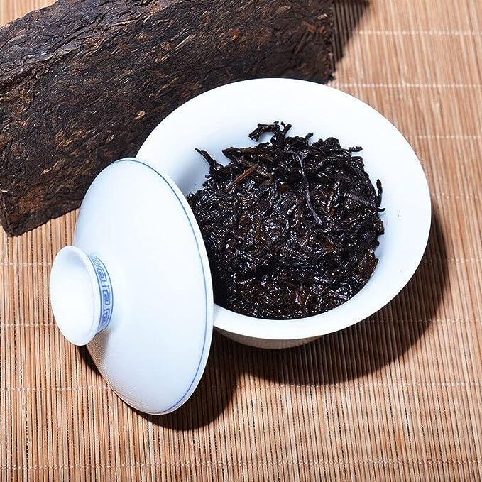 250g China Tea Puer Tea Brick Puerh Shu Puer Raw Material Old Ripe Puer (250g*2 pcs)