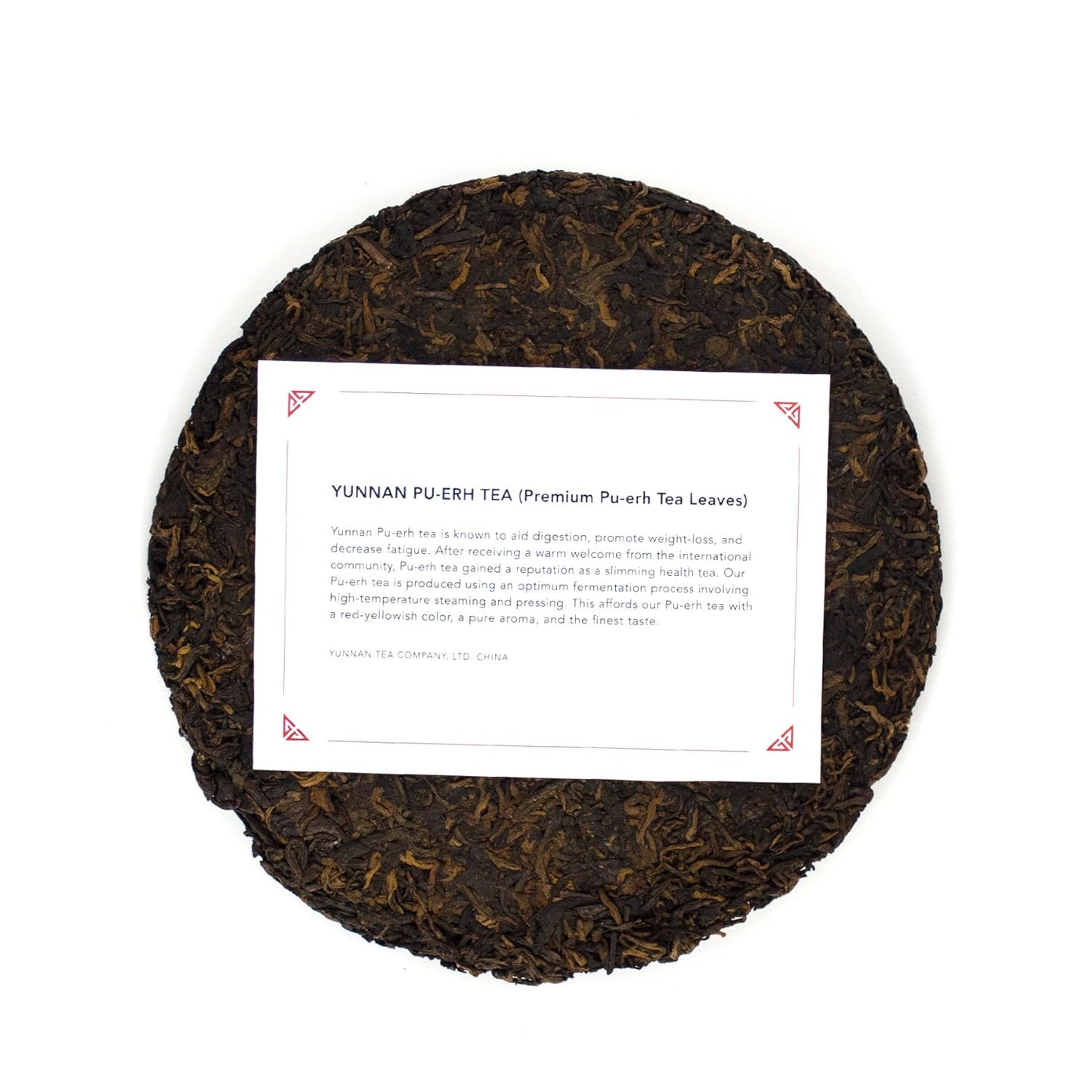 Yunnan Pu-erh Tea Premium Pu erh (Pu-erh) Tea Leaves,12.59 Ounces (357 g) by Yunnan Tea Co., LTD