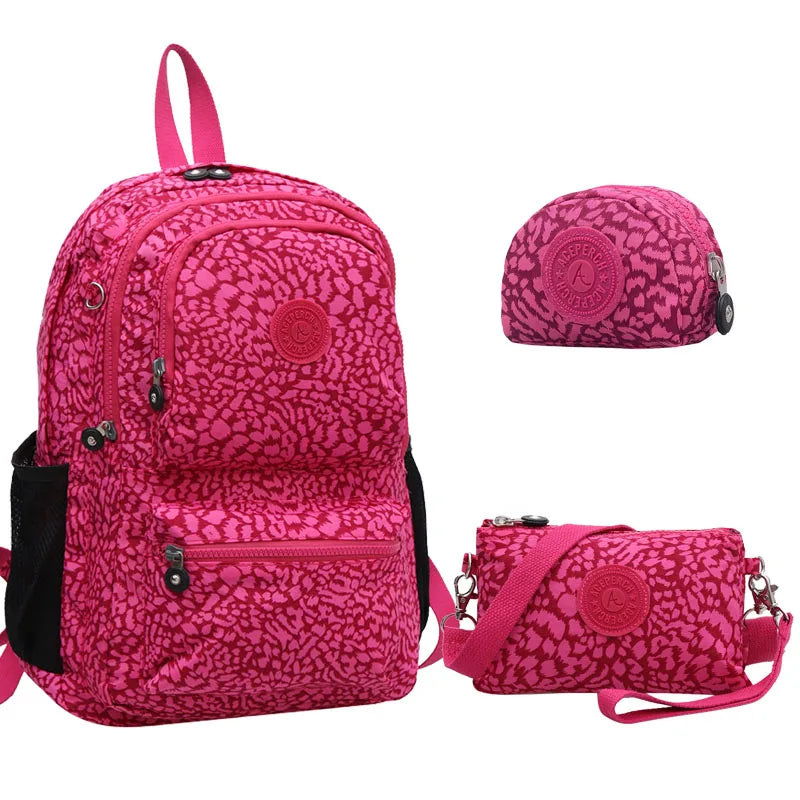 ACEPERCH Girl Style Backpack Waterproof Nylon Backpack Original Lady Women's Backpacks Female Casual Travel Bag Mochila Feminin