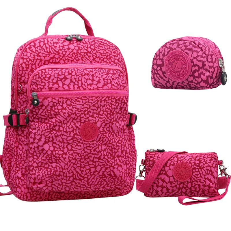 ACEPERCH Women Backpack for Teenage Girls Original Nylon Backpacks Mochila Feminina Female Travel Bagpack Schoolbag Women Bag