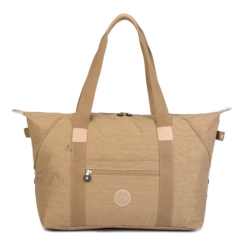 ACEPERCH Women Original Handbags Female Bolsa Feminia Nylon Shoulder Beach Bag Girl Top-handle Casual Tote Purse Sac Main Femme