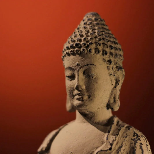Antique Buddha statue Bodhi Decoration Lighting sitting Buddha