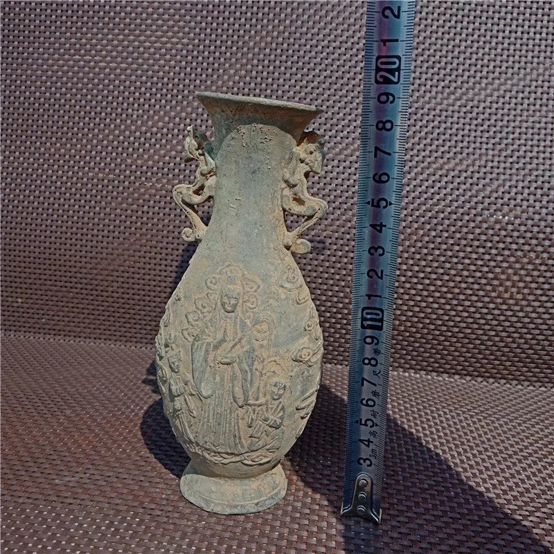 Antique Guanyin vase ornaments unearthed from bronze ware