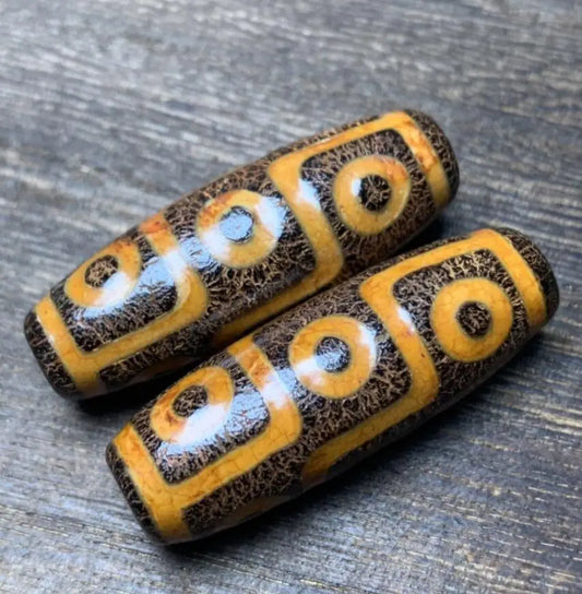 Archaize Agate Days bead pendant small statue A pair