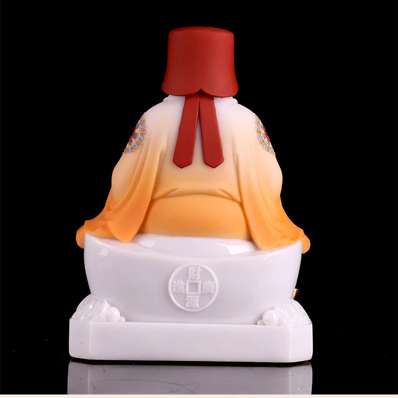 Asia Indonesia Vietnam God of wealth HOME SHOP jade Buddha statue Bring good luck money Recruit wealth TU DI GONG Mammon statue