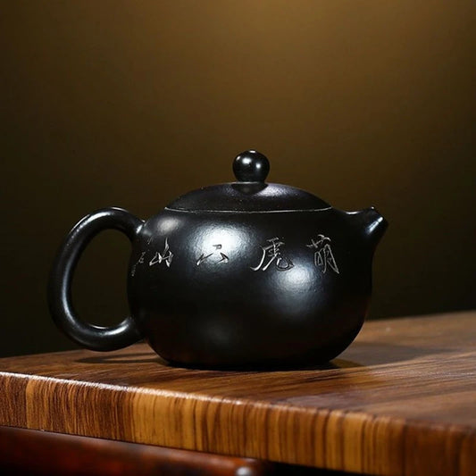 Authentic Yixing Purple Clay Teapot Famous Handmade Xishi Dahongpao Tea Pot Chinese Zisha Kuangfu Tea Set Gifts 200ml