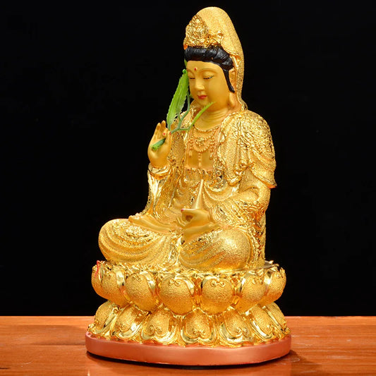 Avalokitesvara Bodhisattva Decorations Avalokitesvara Buddha Statue Avalokitesvara Company Store Opening Gifts