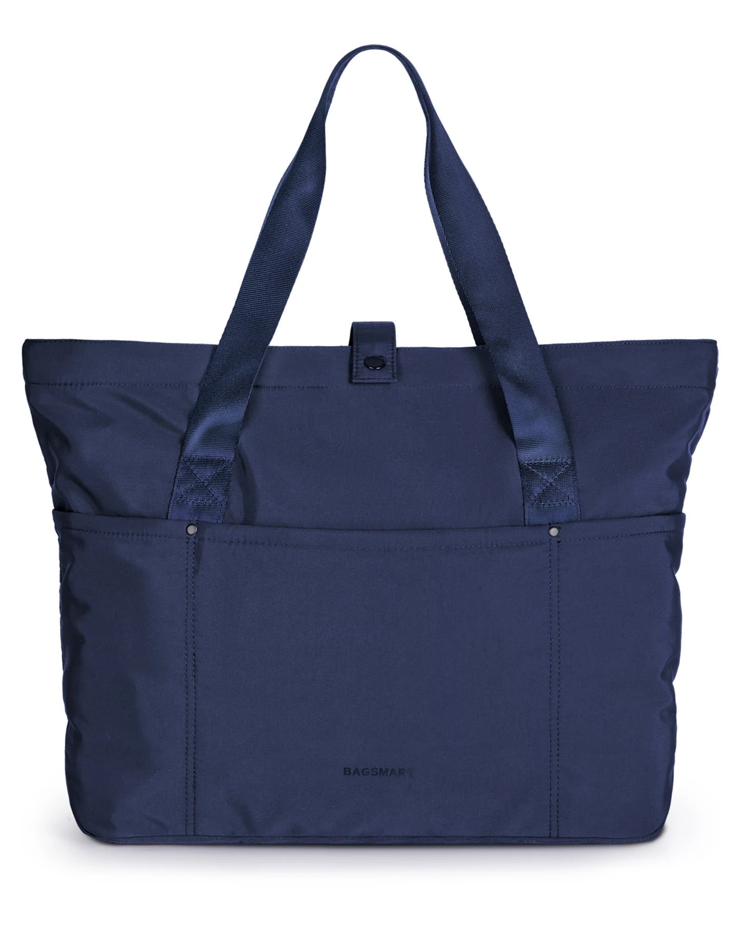 BAGSMART Women Tote Bag 20L Waterproof Folding Travel Bag With Zipper Shoulder Bag Handbag for Travel Work School