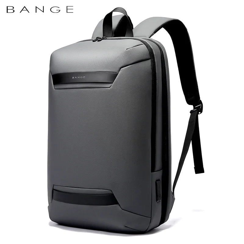 BANGE Waterproof Multi-Use Laptop Backpack For 15.6" Inch USB Charging Shockproof Business Briefcase Shoulder Bag For Man Women