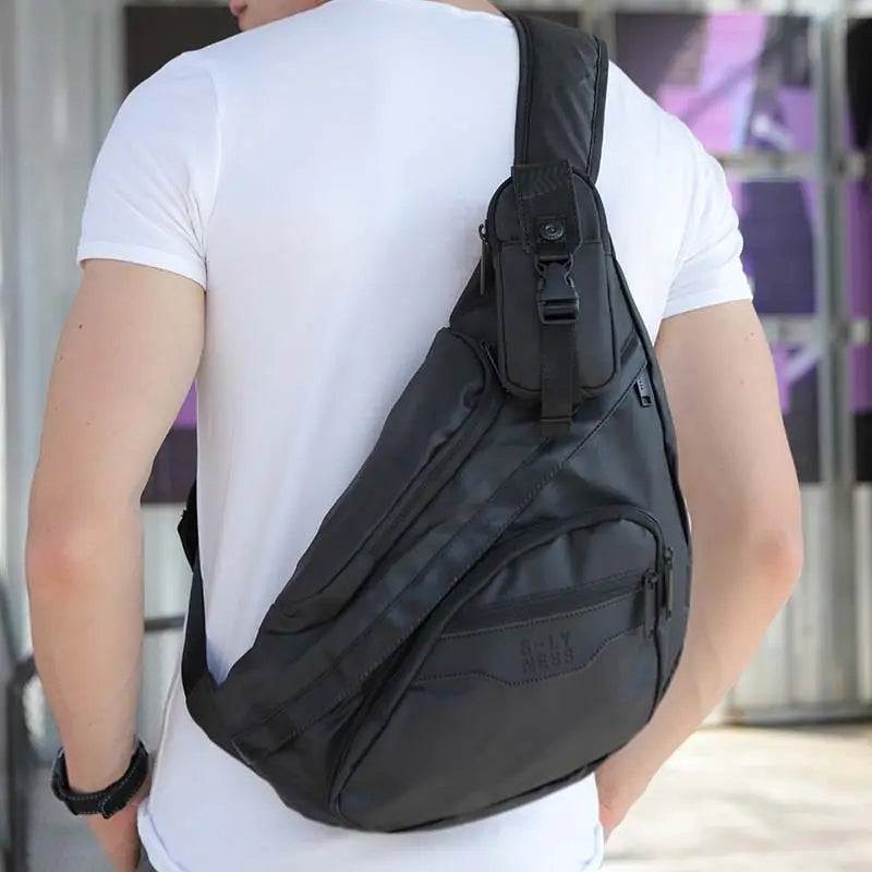 Bag For Gun Cross body Shoulder Bags Tactical Military Sports Travel Waterproof Nylon Male Messenger Chest Bag Rucksack