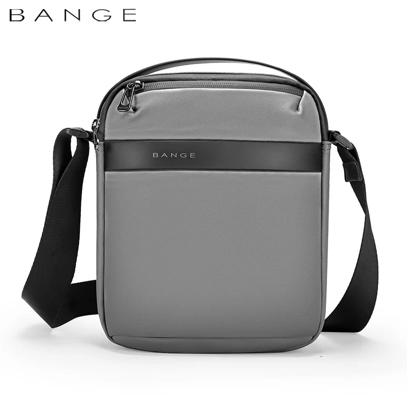 Bange Men's Shoulder Bags Nylon Business Men's Bags 8.6" Briefcase Canvas Crossbody Bags Small Waterproof Bag Man High Quality