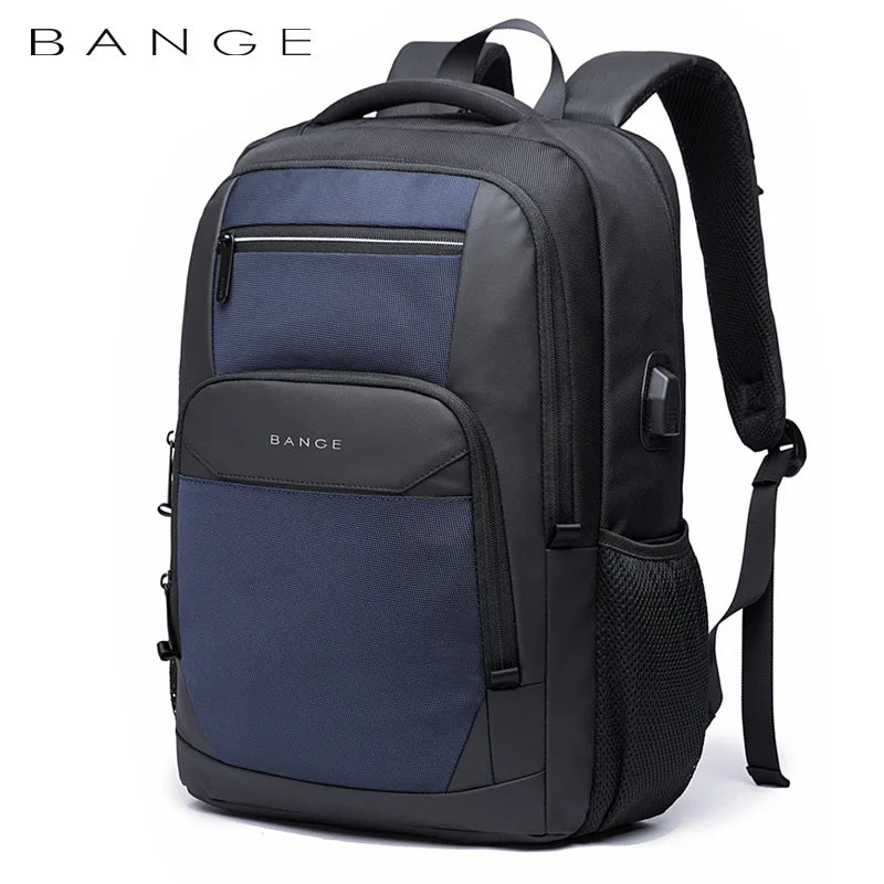 Bange Traveling Backpack for Teenager School Bag Large Capacity 15.6 Laptop Daily USB Charging Waterproof Laptop Backpack New