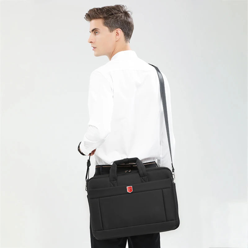 Brand New Waterproof Laptop Briefcase Men Business Handbag for Men Large Capacity Casual Fashion Messenger Single Shoulder Bag
