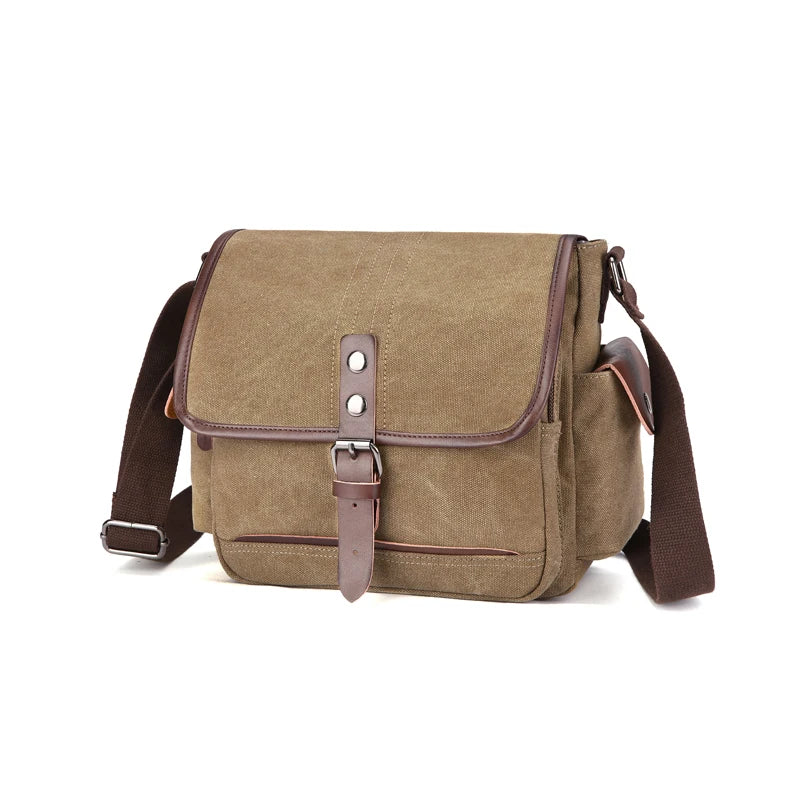 Brand designer shoulder bag fashion casual canvas bag large capacity messenger bag business briefcase laptop bag bolso