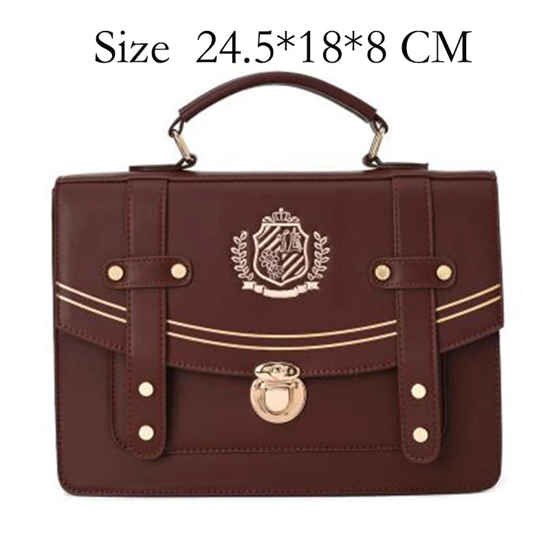 British Style Girls Students Backpacks Handbags Lolita JK Shoulders Bag Messenger Bags Briefcase Bookbags